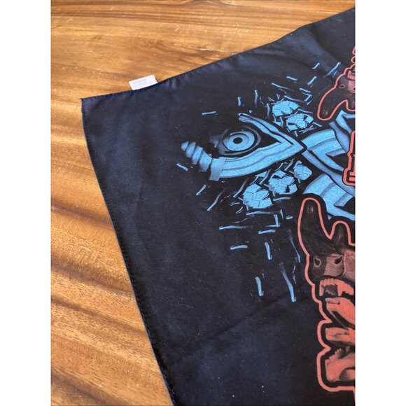 Official Mastodon Bandana Black 19” X 21” - Picture 5 of 10